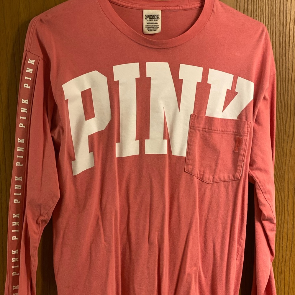 Victoria Secret Pink Long sleeve T-shirt